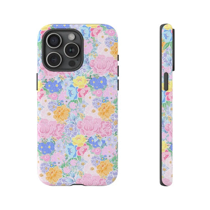 Dreamy Flower Sea Case for iPhone 17–7 Pro Max Luxury Double-Layer Cover