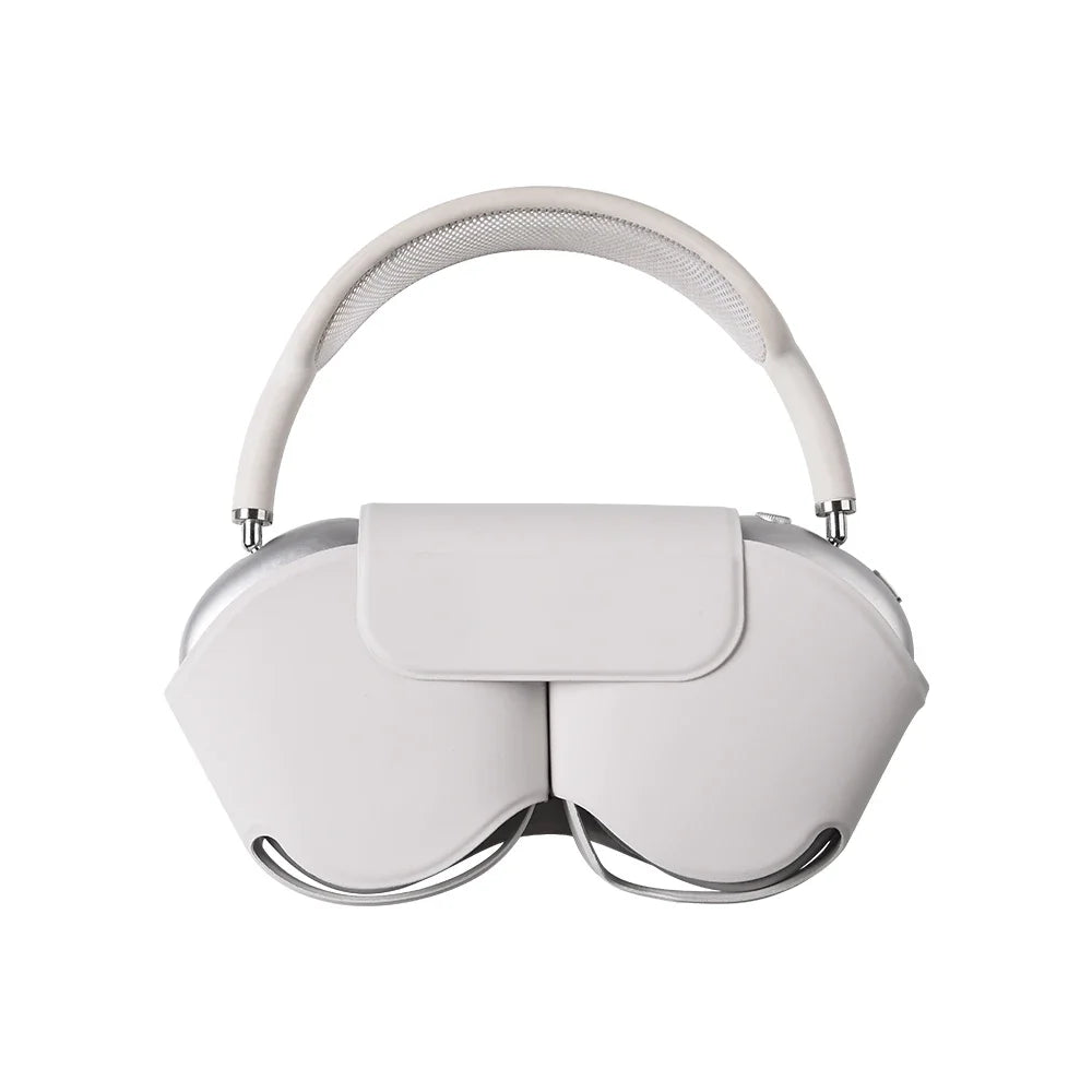 Leather Case for AirPods Max Wireless Headphones Protective Soft Cover Accessories