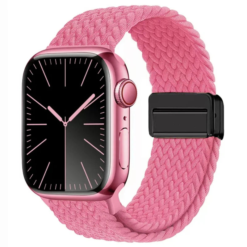 Braided Magnetic Strap for Apple Watch Ultra 2 & Series 10–6 SE Band