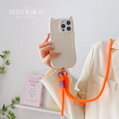 Universal Adjustable Crossbody Phone Lanyard Strap – Neck & Shoulder Rope