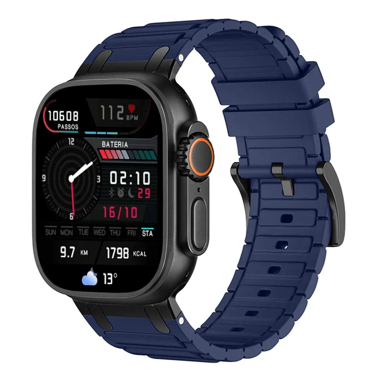 Silicone Strap for Apple Watch Ultra 3/2 49mm Series 11–1 SE Sport Band