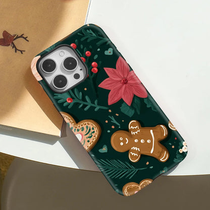 Cartoon Flower MagSafe Case for iPhone 17–11 | Hard Matte Magnetic Cover