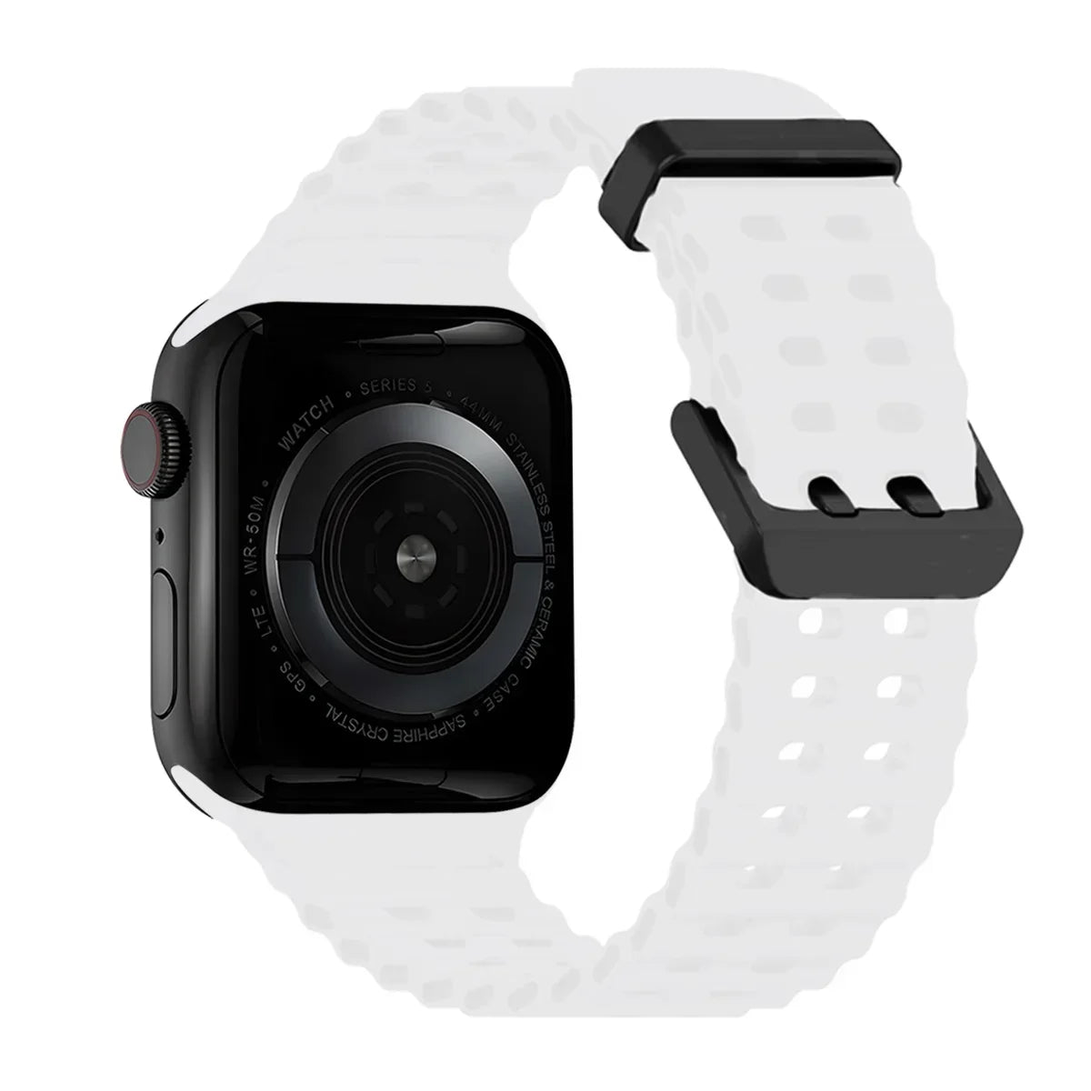 Ocean Silicone Band for Apple Watch Series 4–10 SE Ultra 2 (42–49mm)