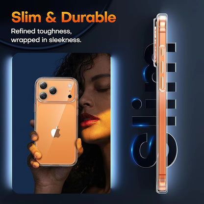 Hybrid Airbag Clear Case for iPhone 17 Pro/17 Air Shockproof Transparent