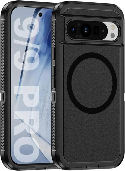 Shockproof MagSafe Armor Case for Google Pixel 10 9 Pro XL 8 7A Magnetic Rugged