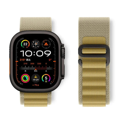 Alpine Nylon Strap for Apple Watch Ultra 2 Series 10–3 in 49–38mm Sizes