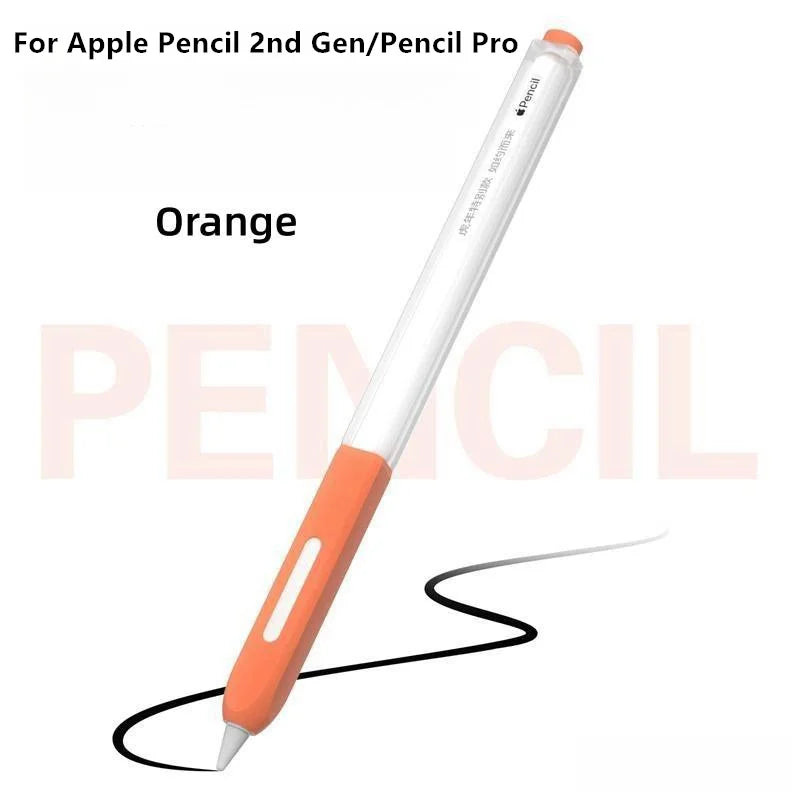 Protective Silicone Pencil Case for Apple Pencil 1st & 2nd Gen – Shockproof Stylus Cover