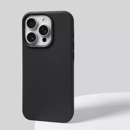 Soft Matte Silicone Litchi Grain Case for iPhone 14 13 12 11 Pro Max Plus