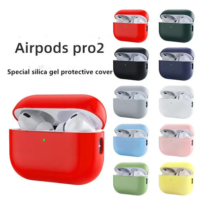 Ultra-Thin Silicone Split Cover for AirPods Pro 2 Case