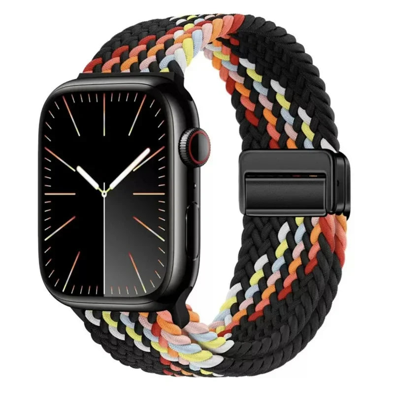 Braided Magnetic Strap for Apple Watch Ultra 2 & Series 10–6 SE Band