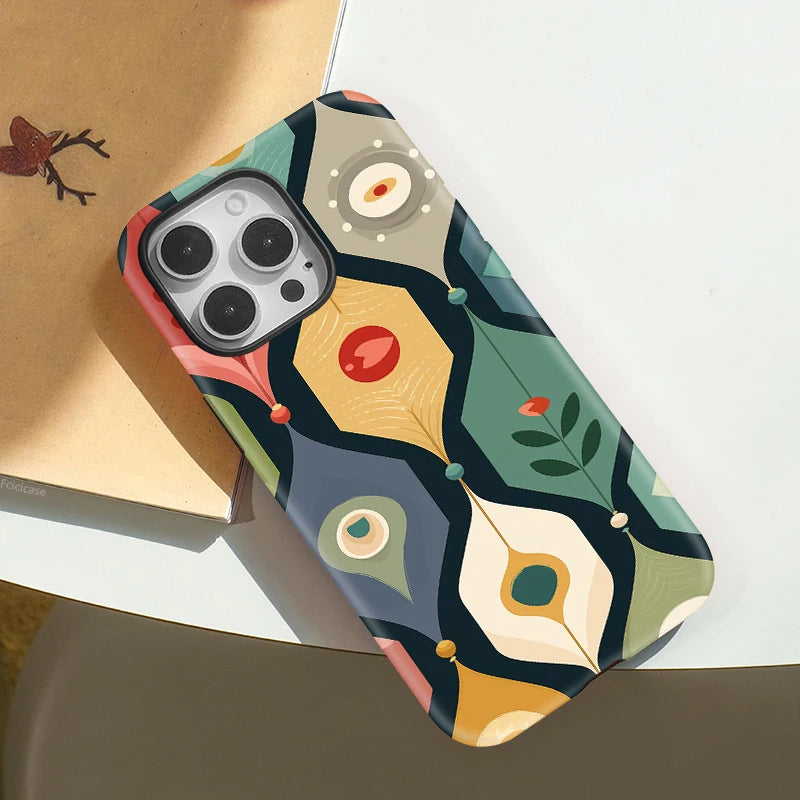 Art Painting MagSafe Case for iPhone 16–11 | Wireless Shockproof Cover