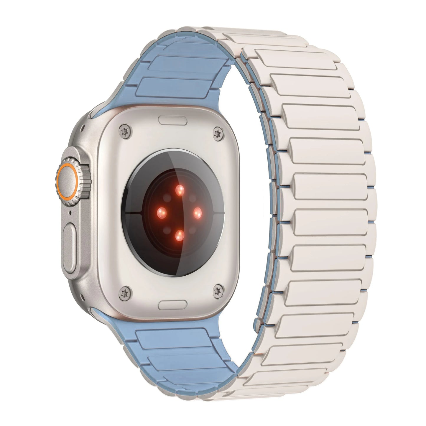 Silicone Magnetic Band for Apple Watch Ultra 3/2 – iWatch Series 6–11 SE