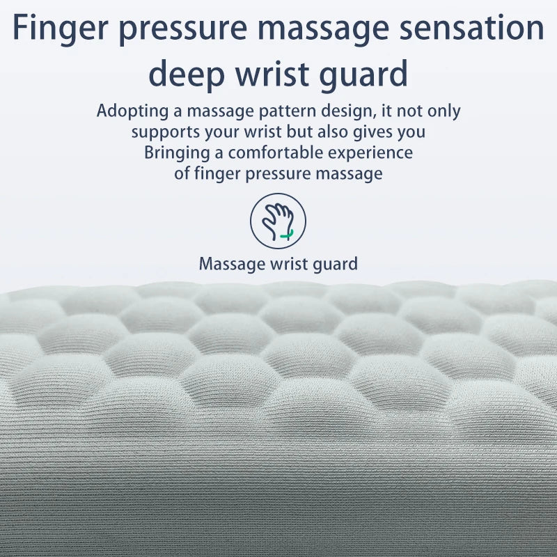 Ergonomic Keyboard & Mouse Wrist Rest Set | Memory Foam Office Support Pad