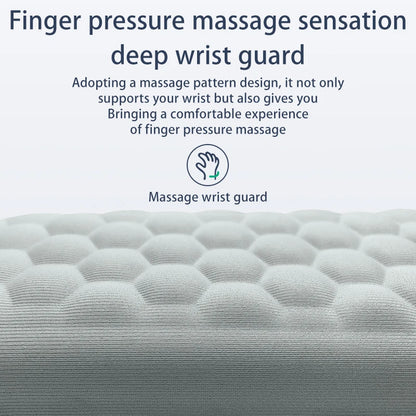 Ergonomic Keyboard & Mouse Wrist Rest Set | Memory Foam Office Support Pad