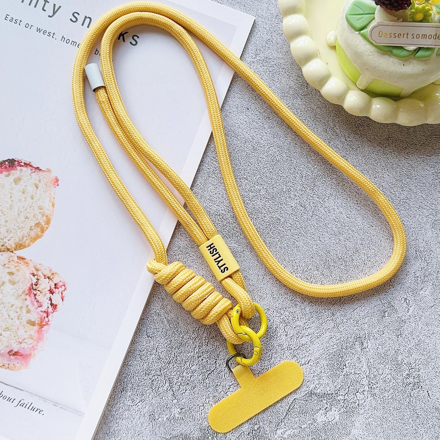 Universal Adjustable Crossbody Phone Lanyard Strap – Neck & Shoulder Rope