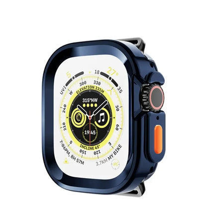 Full Coverage TPU Case for Apple Watch Ultra 2 & Series 8, 49mm Bezel Protector Bumper