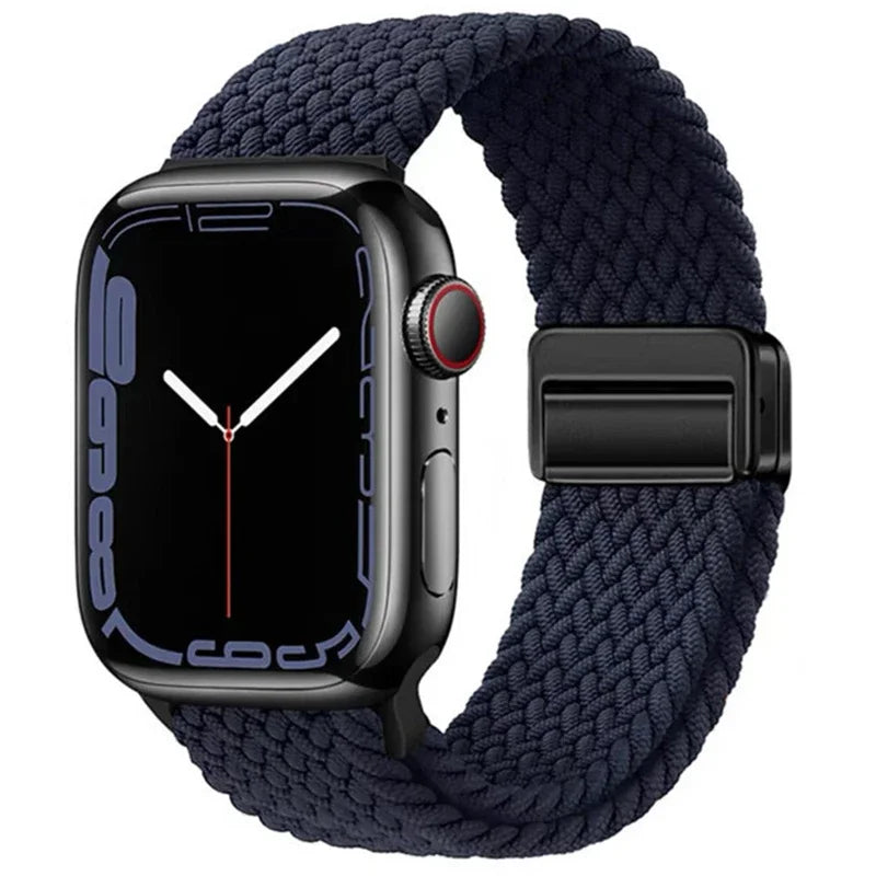 Braided Magnetic Strap for Apple Watch Ultra 2 & Series 10–6 SE Band