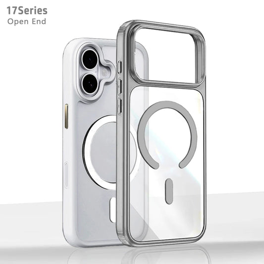 Magnet Clear MagSafe Case for iPhone 17 Air 16 Pro Max Plus Mini