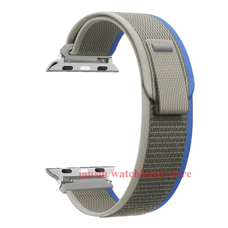 Alpine Nylon Loop Strap for Apple Watch Series 11–3 Ultra 3 49/46/45/44/42/41/40mm