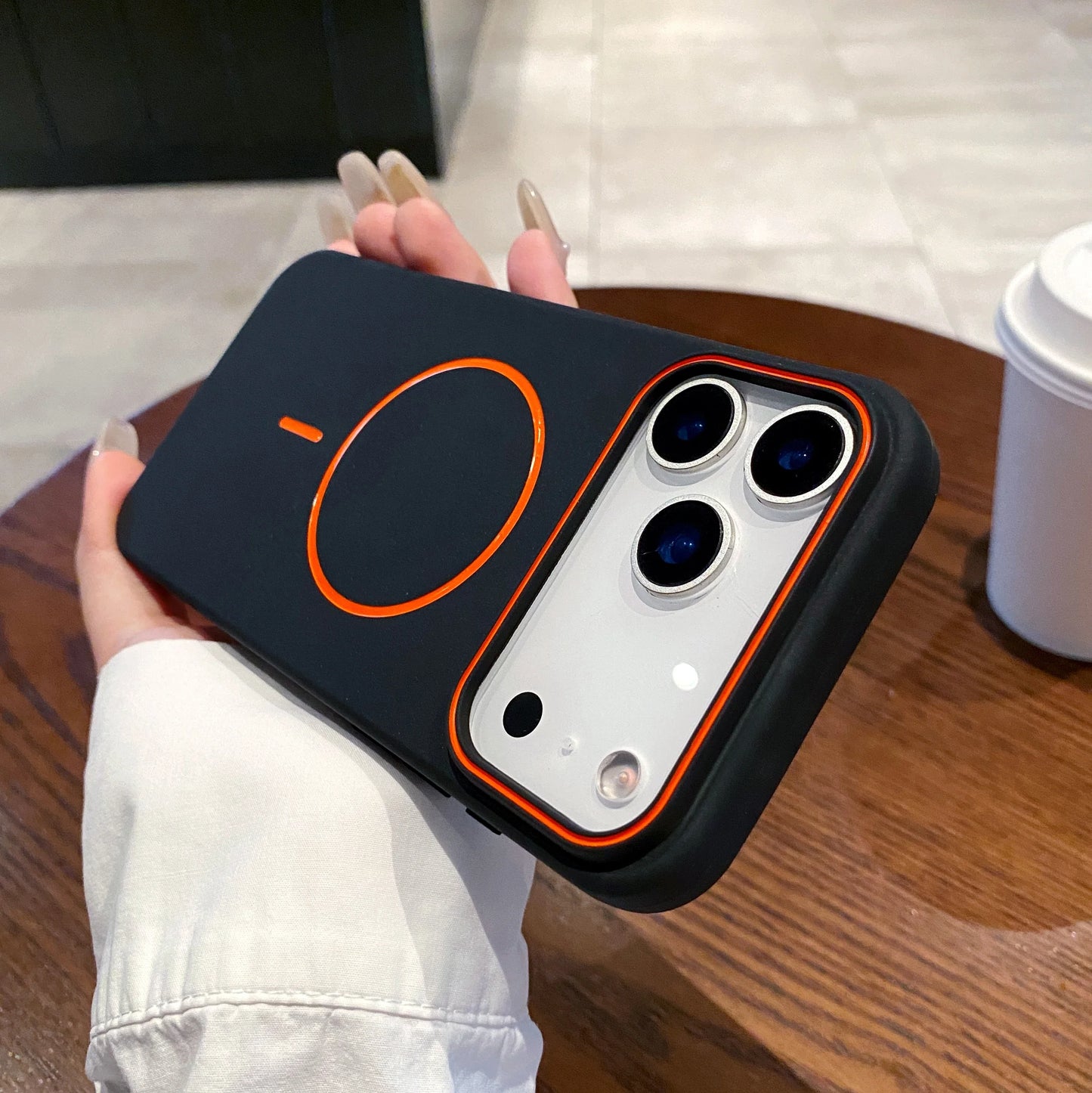 Magnetic Matte MagSafe Case for iPhone 17 Pro Max Air 16E 15 14 13 12 11