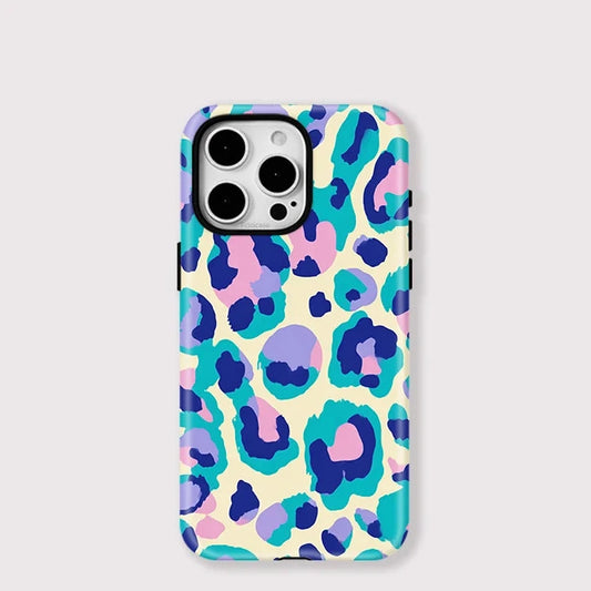 Leopard Print Magnetic Case for iPhone 17 Series | 2-in-1 Acrylic TPU Cover