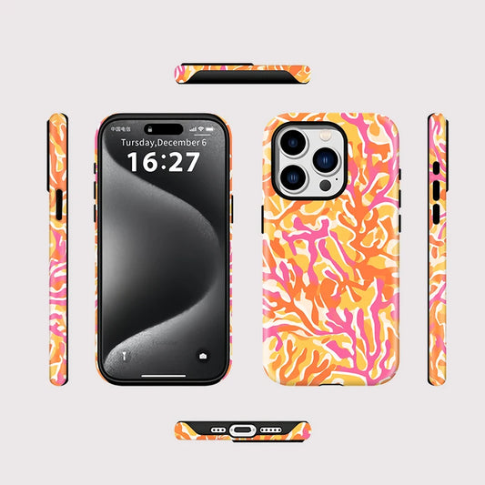 Magnetic Acrylic Shockproof Case for iPhone 16–11 Pro Max Double Layer