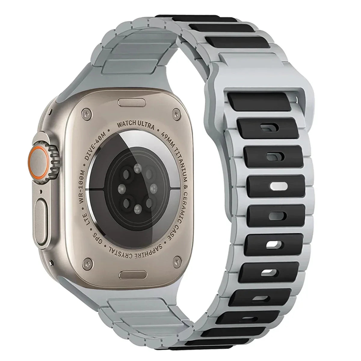 Soft Silicone Sport Band for Apple Watch 38–49mm – Ultra, Series 3–10