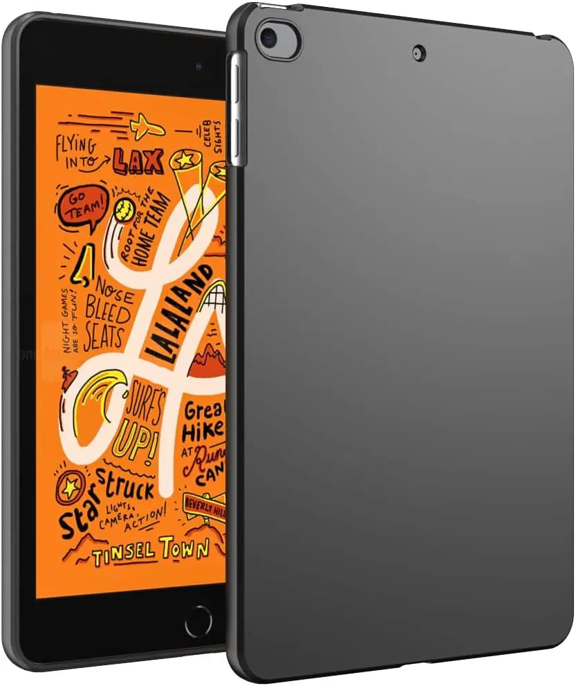 Soft Silicone TPU Case for iPad Air, Mini, Pro & 5–10 Gen iPads – Black Cover
