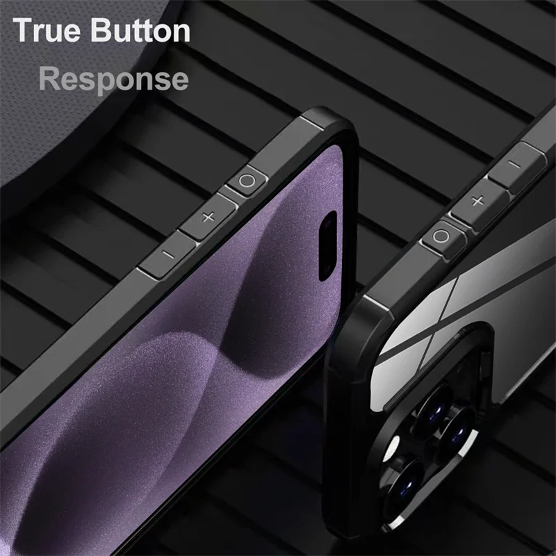 Transparent Shockproof Bumper Case for iPhone 11–16 Pro Max Series