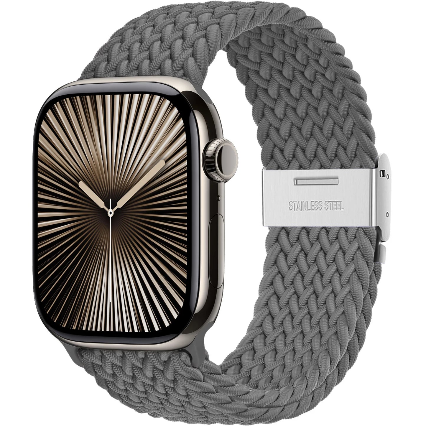 Braided Loop Strap for Apple Watch – Series 4-10 & Ultra (40-49mm)