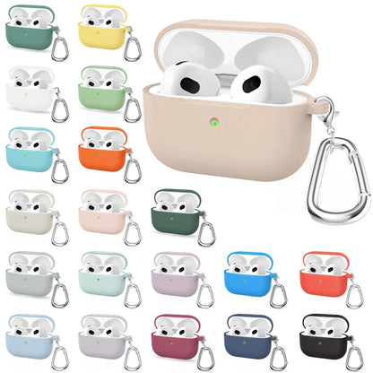 Soft Silicone Case for Apple AirPods 3 (2021) – Thick Solid Color Cover