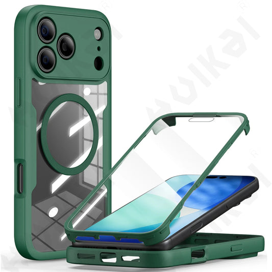 Case For iPhone 17 16 15  Pro Max Plus 360° Full Shockproof Cover