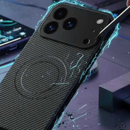 Carbon Fiber Magnetic Case for iPhone 17 Series | Slim TPU Shockproof Cover