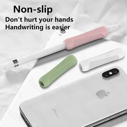 Soft Silicone Grip Sleeve for Apple Pencil 1/2/3 & Pencil Pro