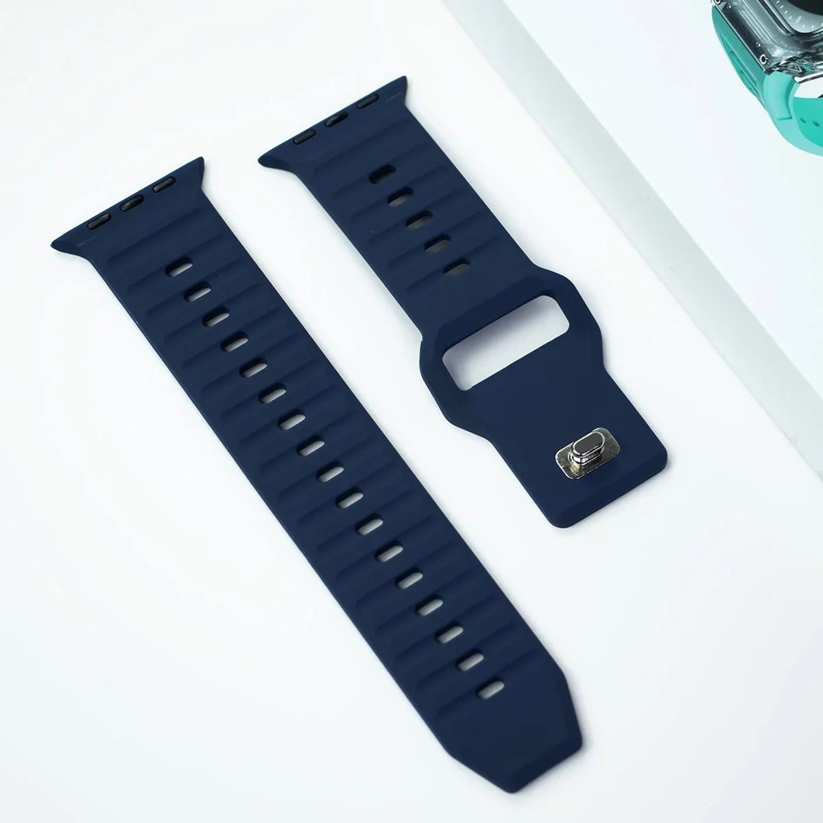 Sport Silicone Strap for Apple Watch Ultra 2 & Series 9–6 | 49–42mm Band