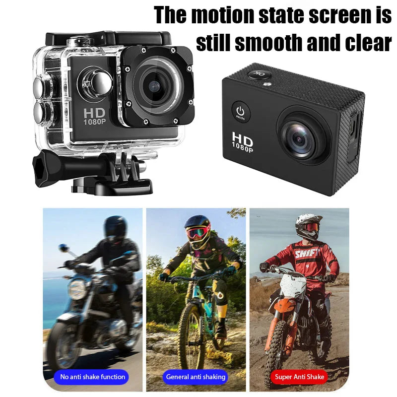 4K Ultra HD Action Camera | Waterproof 3MP Sports Cam with 2.0" HD Screen