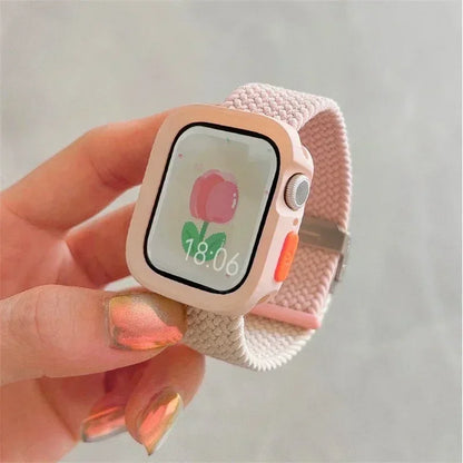 Candy Silicone Case + Strap for Apple Watch Ultra 2 & Series 10–5 SE