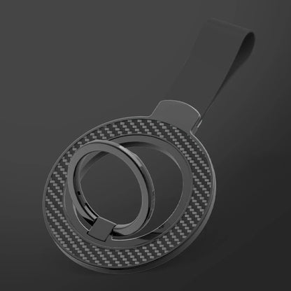 Universal Double-Sided Magnetic Car Phone Holder – MagSafe Grip Ring Stand for iPhone