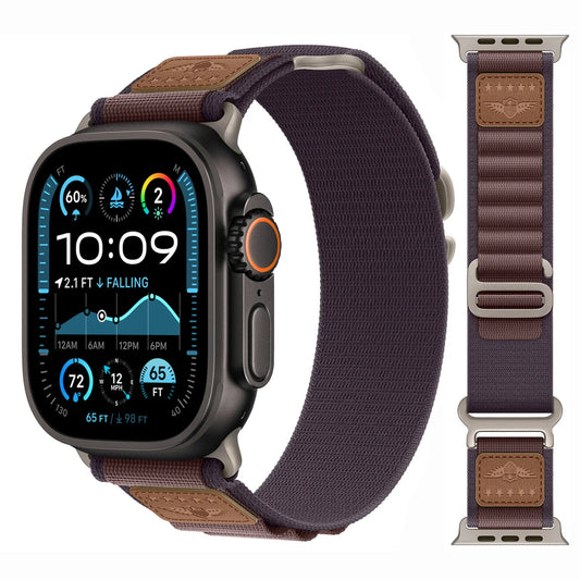Alpine Loop Band for Apple Watch Ultra & Series 7–10, Adjustable 38–49mm Strap