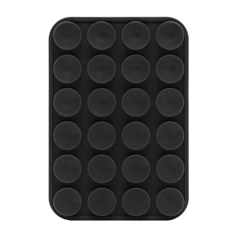 Silicone Suction Cup Magnetic Phone Holder Wall Mount for iPhone 12–16 MagSafe