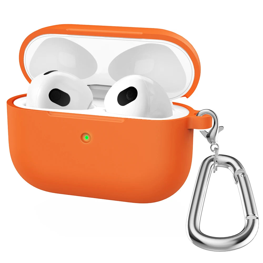 Soft Silicone Case for Apple AirPods 3 (2021) – Thick Solid Color Cover