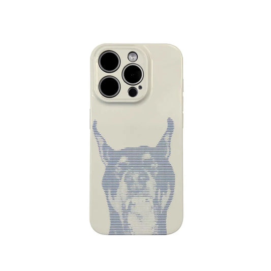 Magnetic Acrylic TPU Dog Splicing iPhone Case 11–17 Series