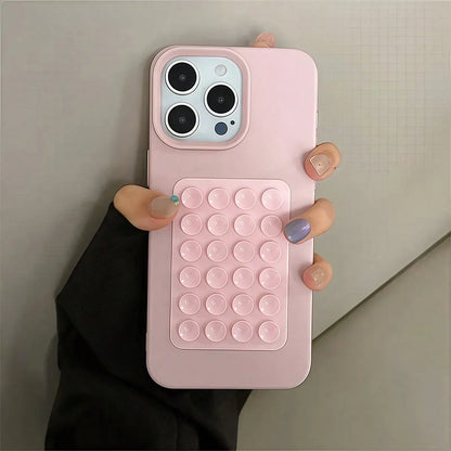 3D Suction Cup Shockproof Case for iPhone 16/15/14 Pro Max & Plus Models