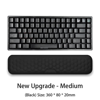 Ergonomic Keyboard & Mouse Wrist Rest Set | Memory Foam Office Support Pad