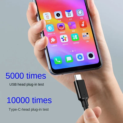 USB 3.2 Gen2 Type-C to Type-C Cable 10Gbps 60W QC3.0 Fast Charging 3A