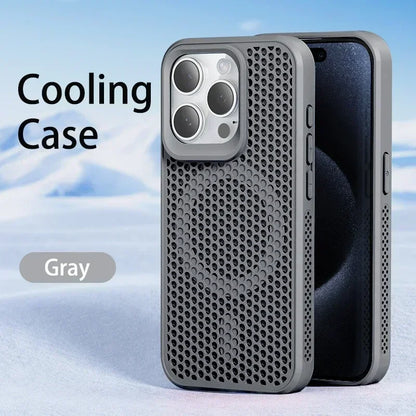 Cooling Magnetic Case for iPhone 14 Pro Max Plus – MagSafe Compatible