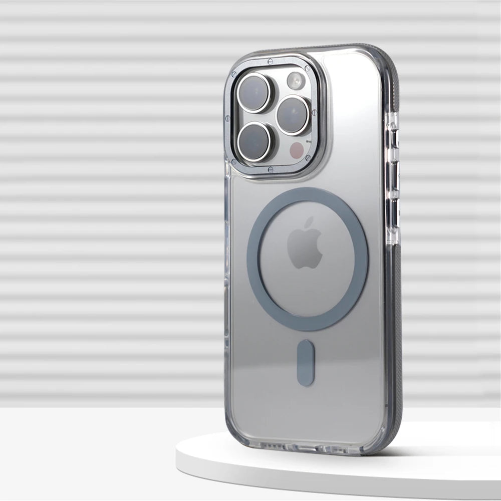 MagSafe Clear Armor Case for iPhone 14 13 12 Pro Max Plus – Magnetic