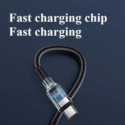 Type-C to Type-C PD Fast Charging Cable 6A | Data Line for Phone & Laptops
