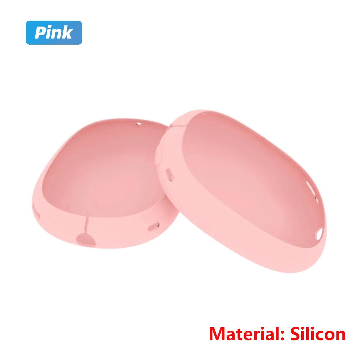 Soft Transparent TPU Protective Case for AirPods Max, Anti-Scratch Shockproof Cover