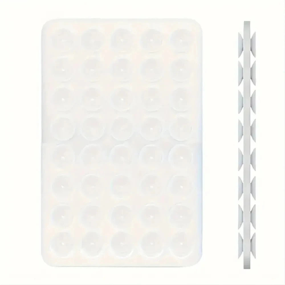 Silicone Suction Phone Case Mount Non-Slip Stand for Selfies & Videos - Mixed Colors